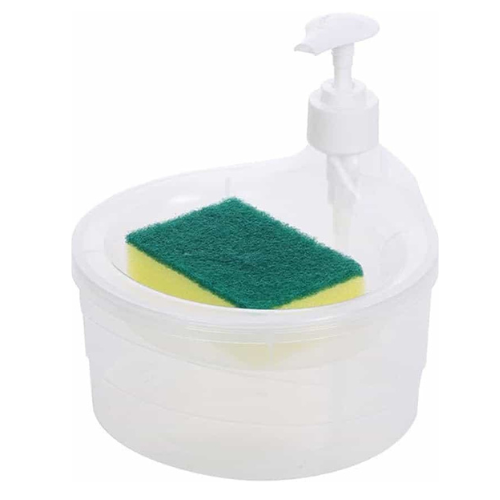 2-in-1 Liquid Double Layer Soap Dispenser